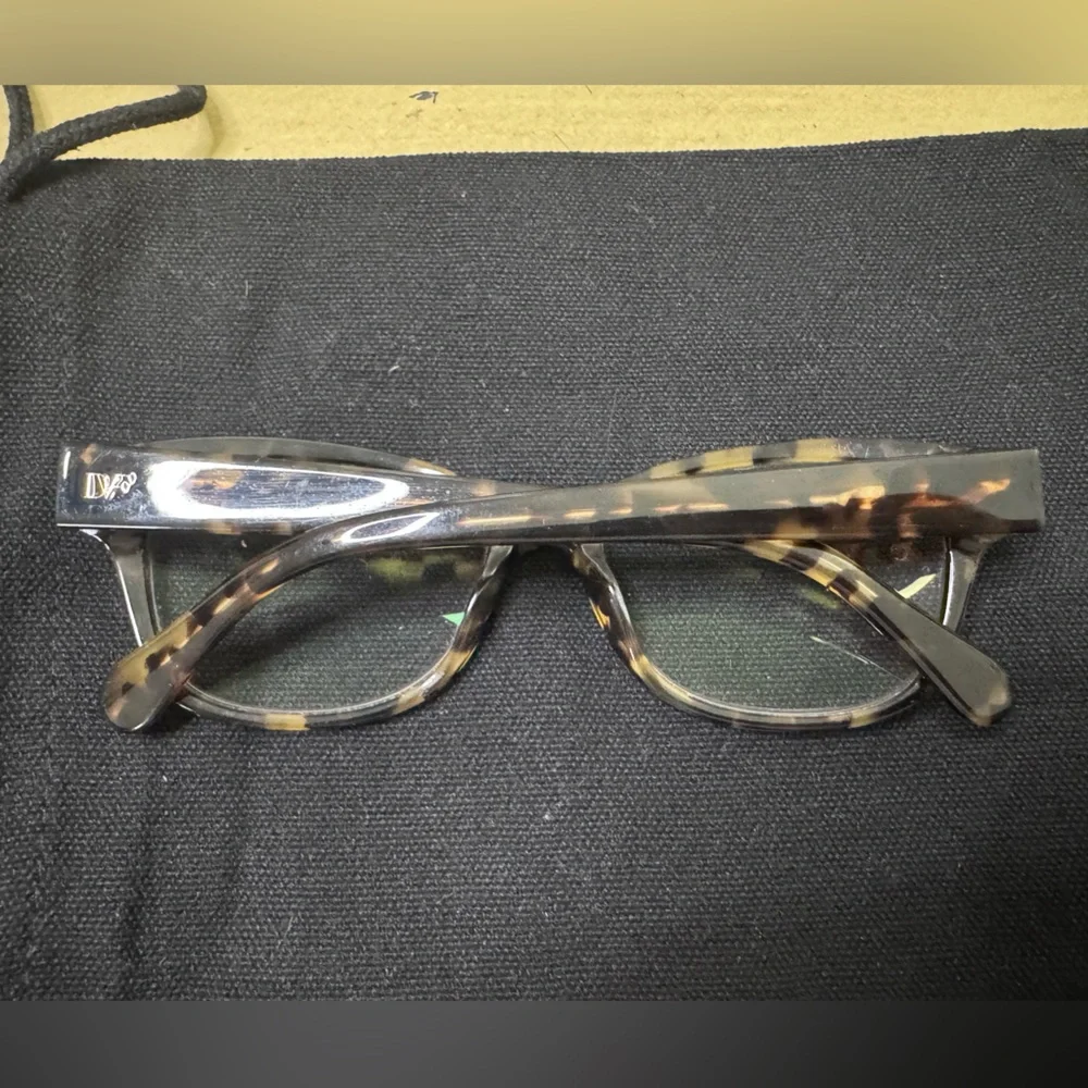 Diane Von Firstenberg Tortoise Shell Eyeglasses